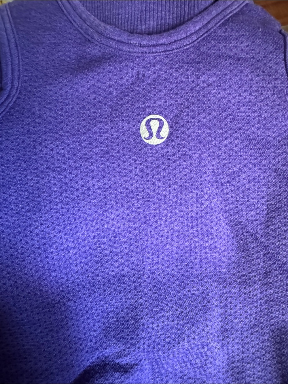 Lululemon Purple Ribbed Tank - Picture 6 of 7